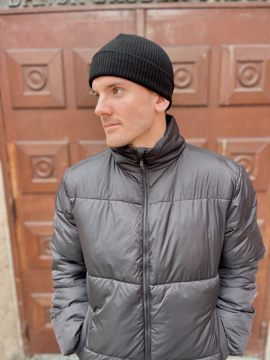 Bonnet tricoté - Noir