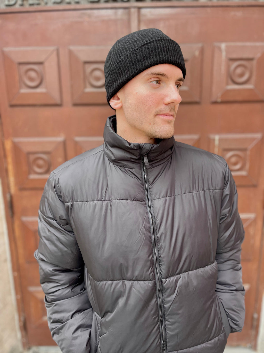 Bonnet tricoté - Noir