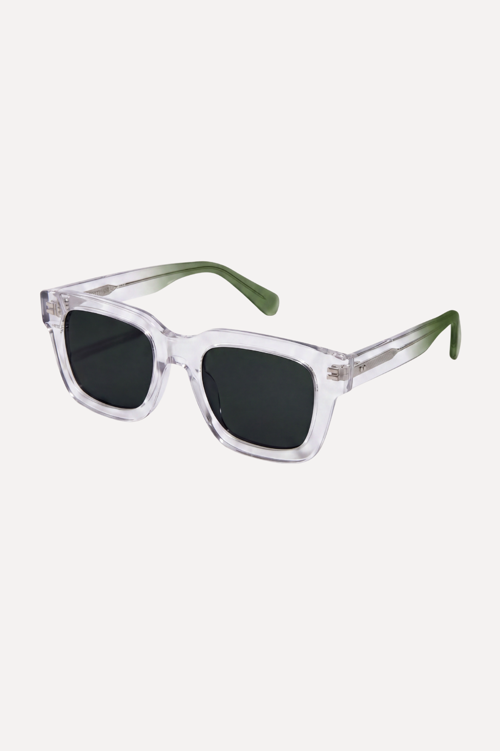 Lunettes de soleil Isaac - Transparent-Vert