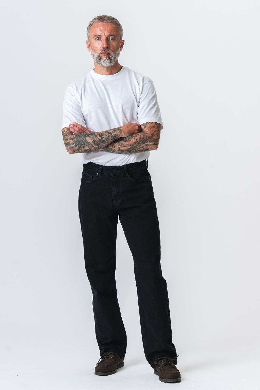 Noah Loose Fit Jeans - Solid Black