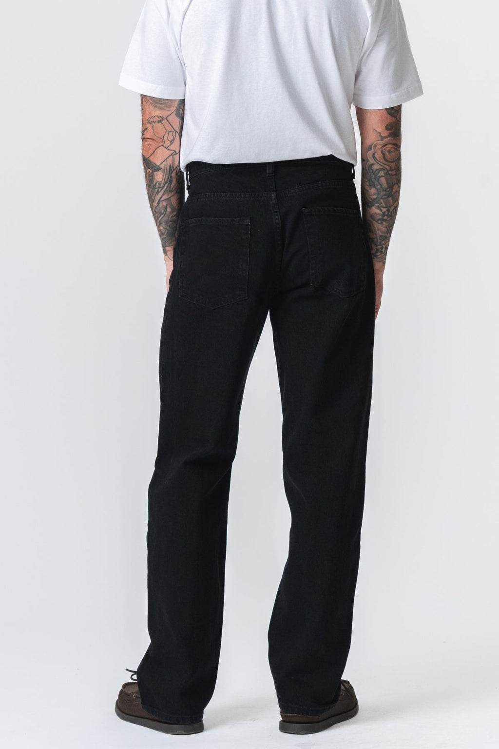 Noah Loose Fit Jeans - Solid Black