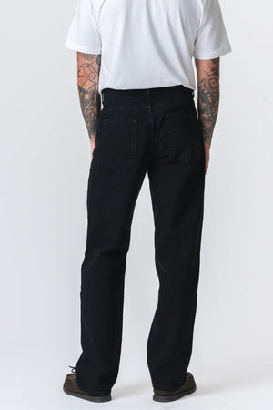 Noah Loose Fit Jeans - Solid Black