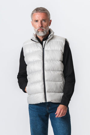 Gilet en puffer - sable