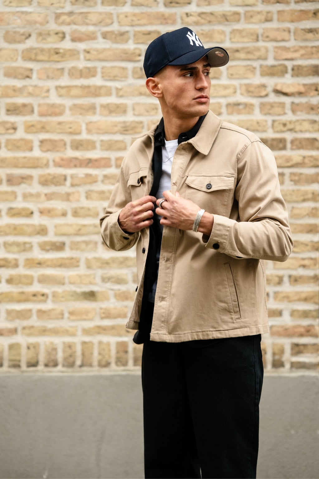 Twill Overshirt - Sable foncé