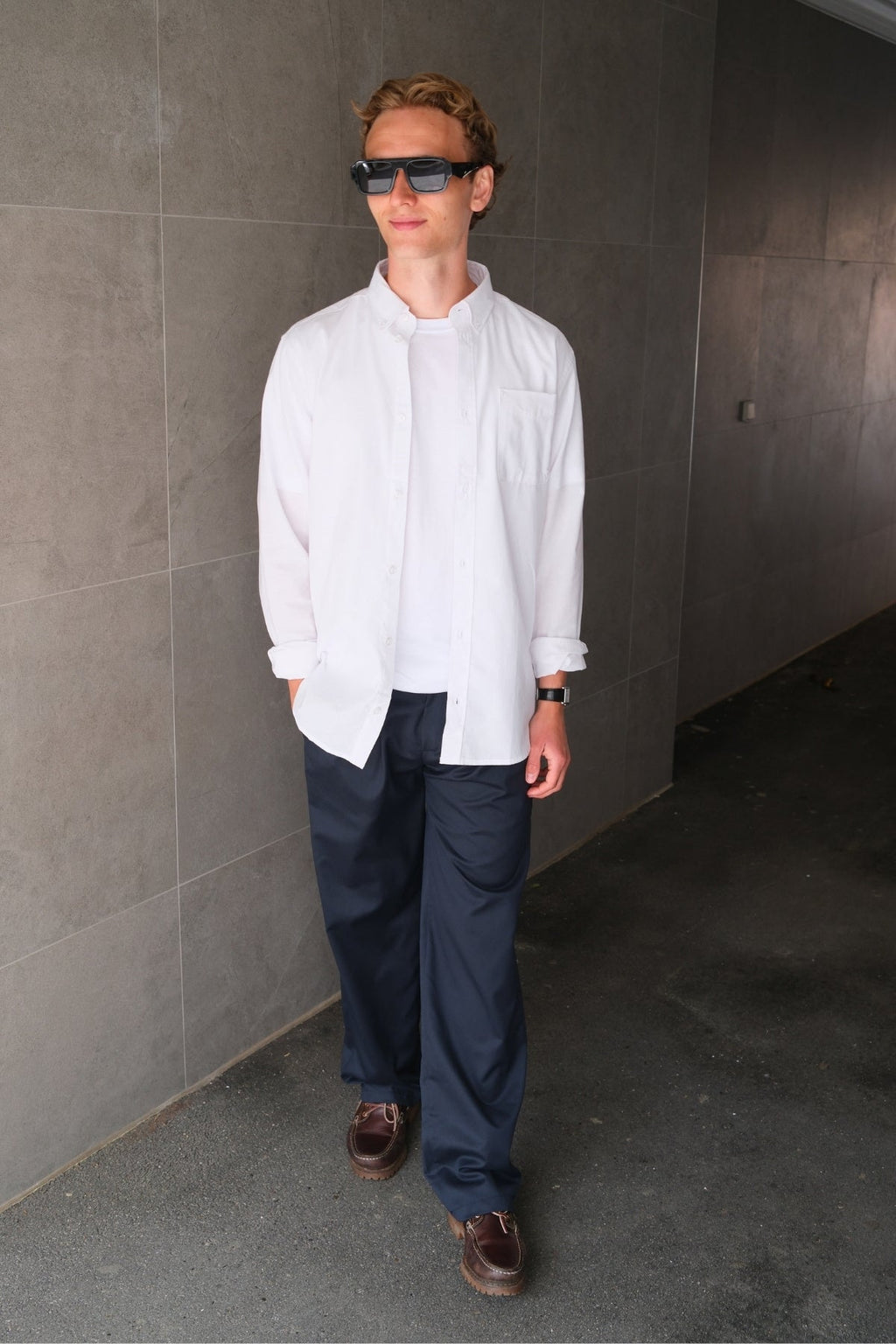 Performance Pants Wide Fit - Marine