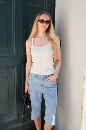 Isa Singlet Top - Blanche-Neige