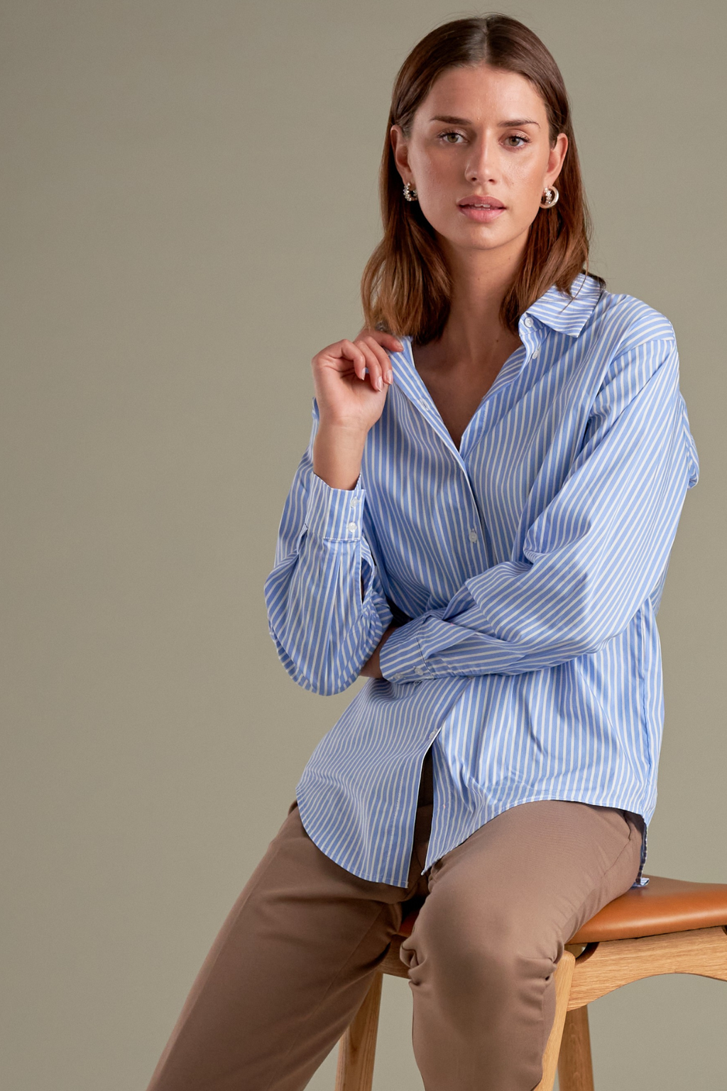 TUTTA LO L / S - Cornflower Bleu