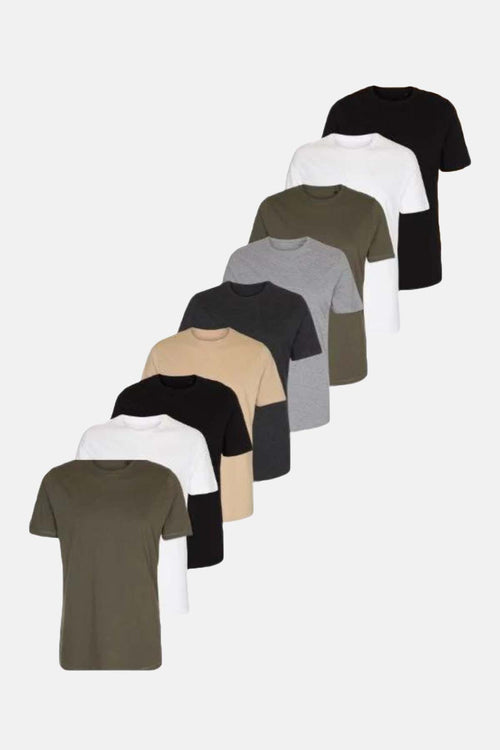 T-shirt long - Offre groupée (9 pièces)