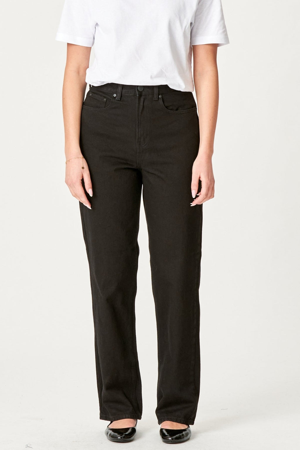 The Original Performance Loose Jeans - Black Denim