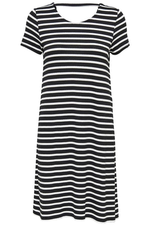 Robe lâche avec les détails du dos - Danseuse de nuage noir