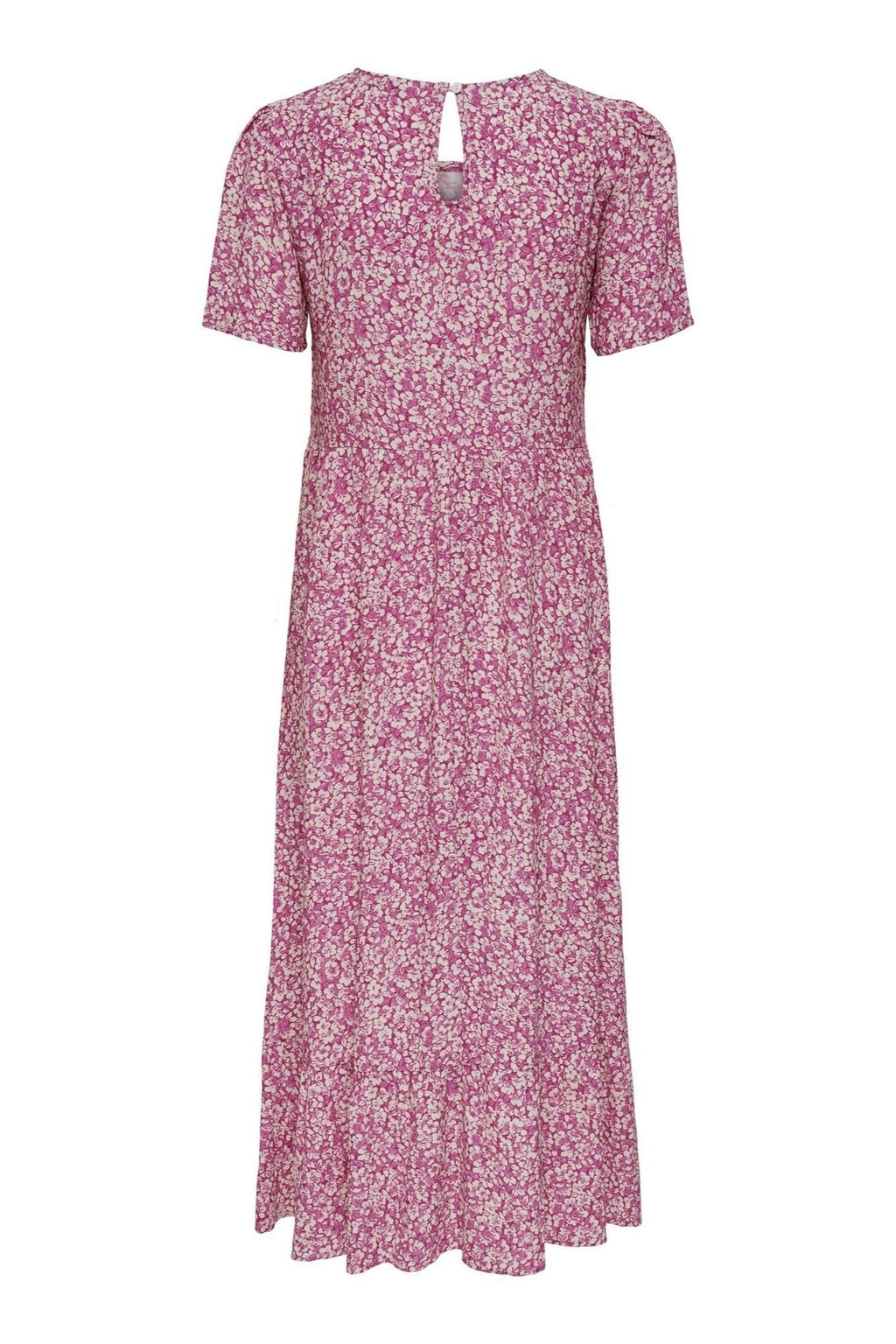 Robe midi malle - rose floral