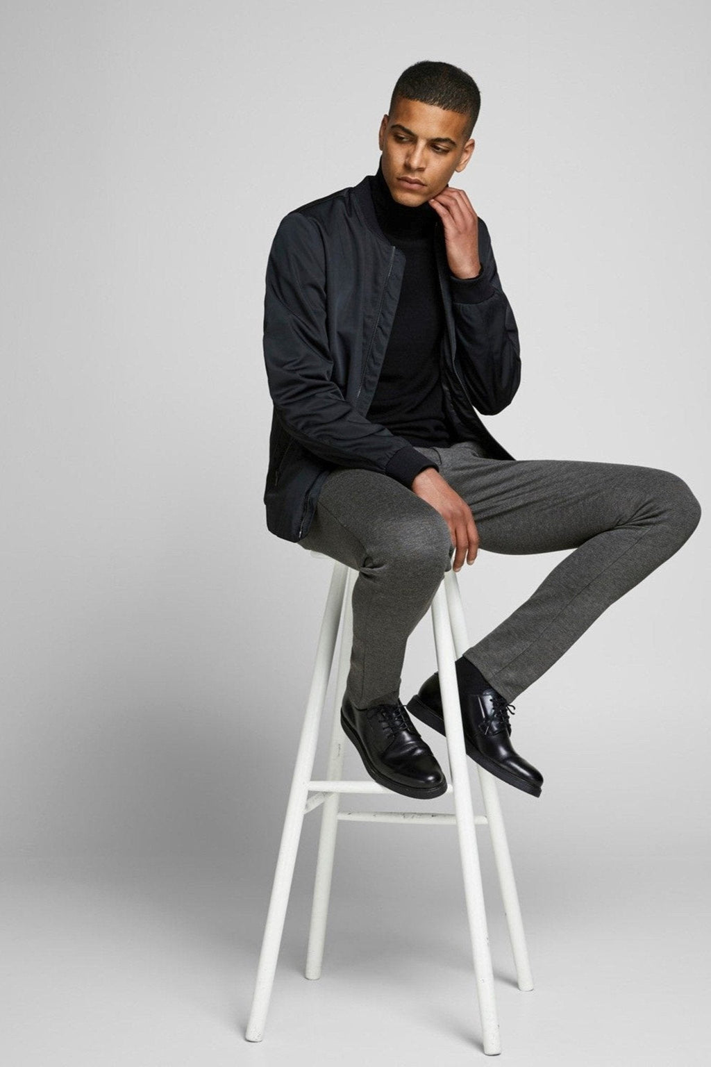 Marco Phil Pants - Gris foncé