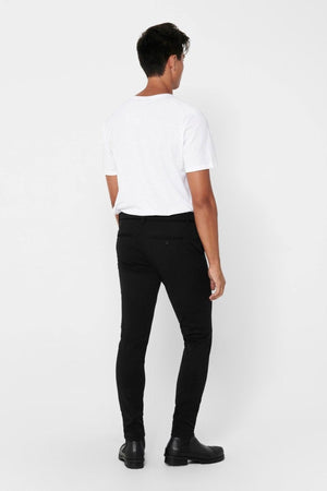 Mark Pants - Black (stretch pants)