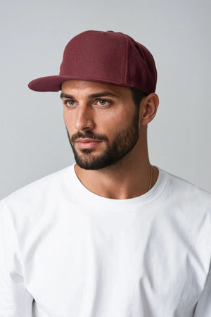 Classic Snapback - Marron/Marron