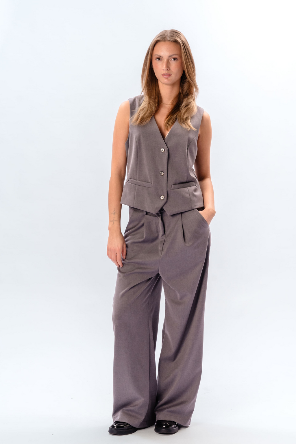 Gilet Nadia - Gris foncé