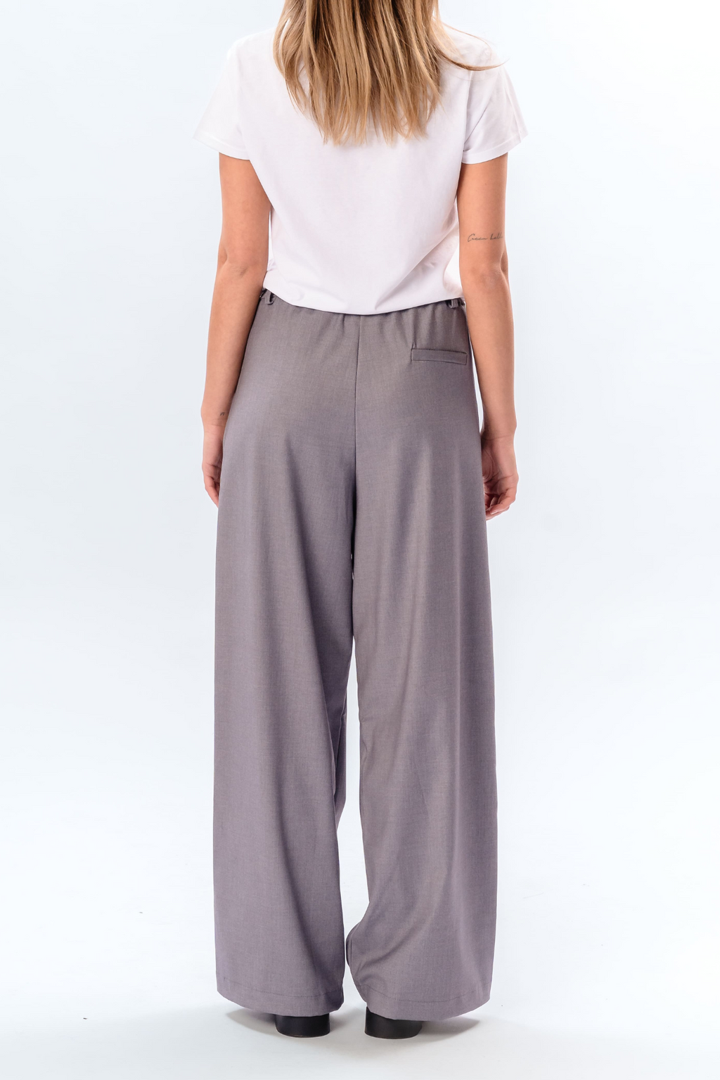 Nadia Pants - Gris clair