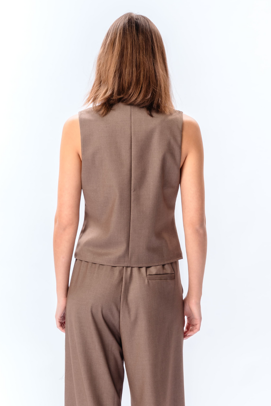 Gilet Nadia - Taupe