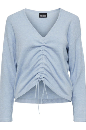 Nandi V-à col Trièce - Kentucky Blue