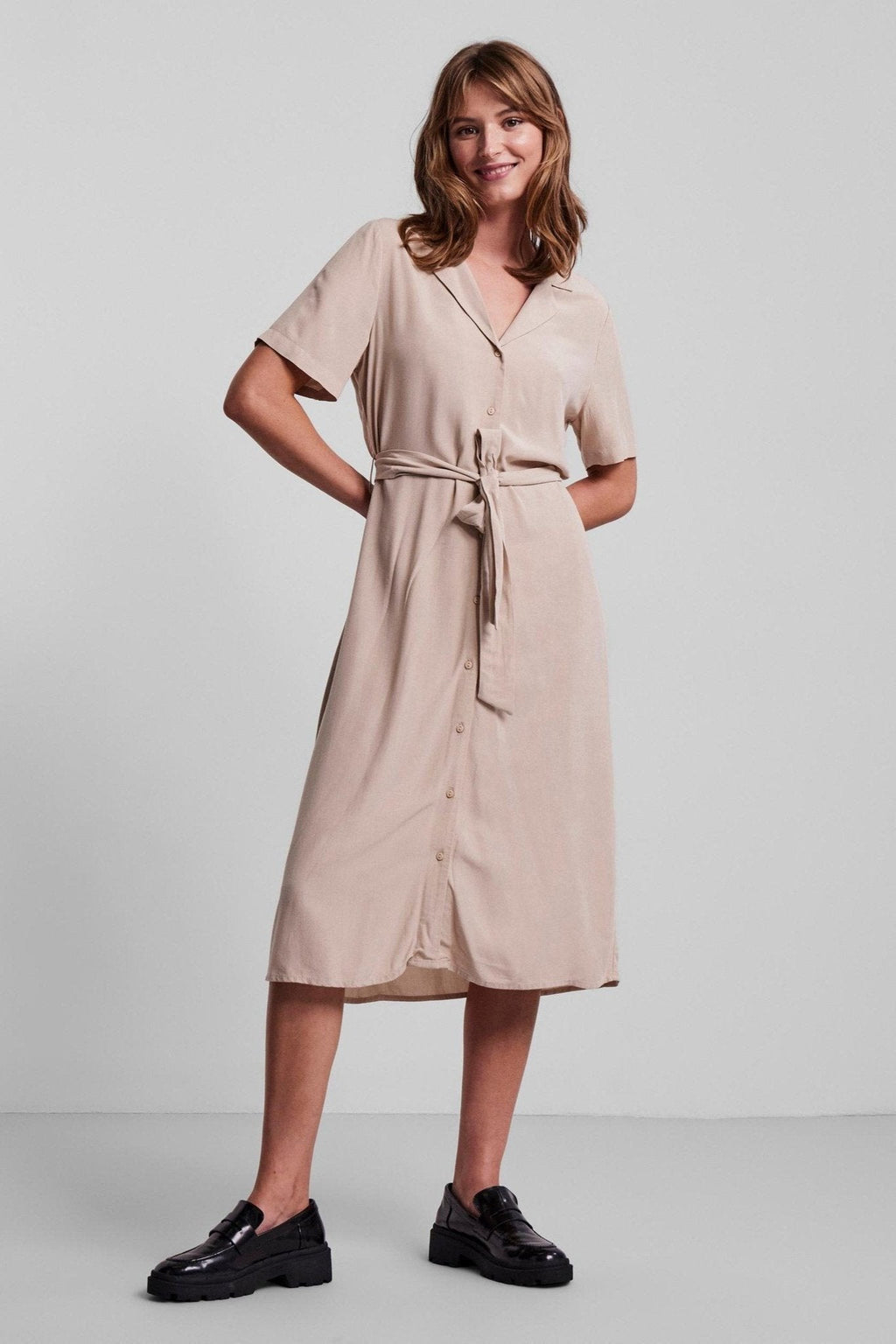 Robe Olivia - poivre blanc