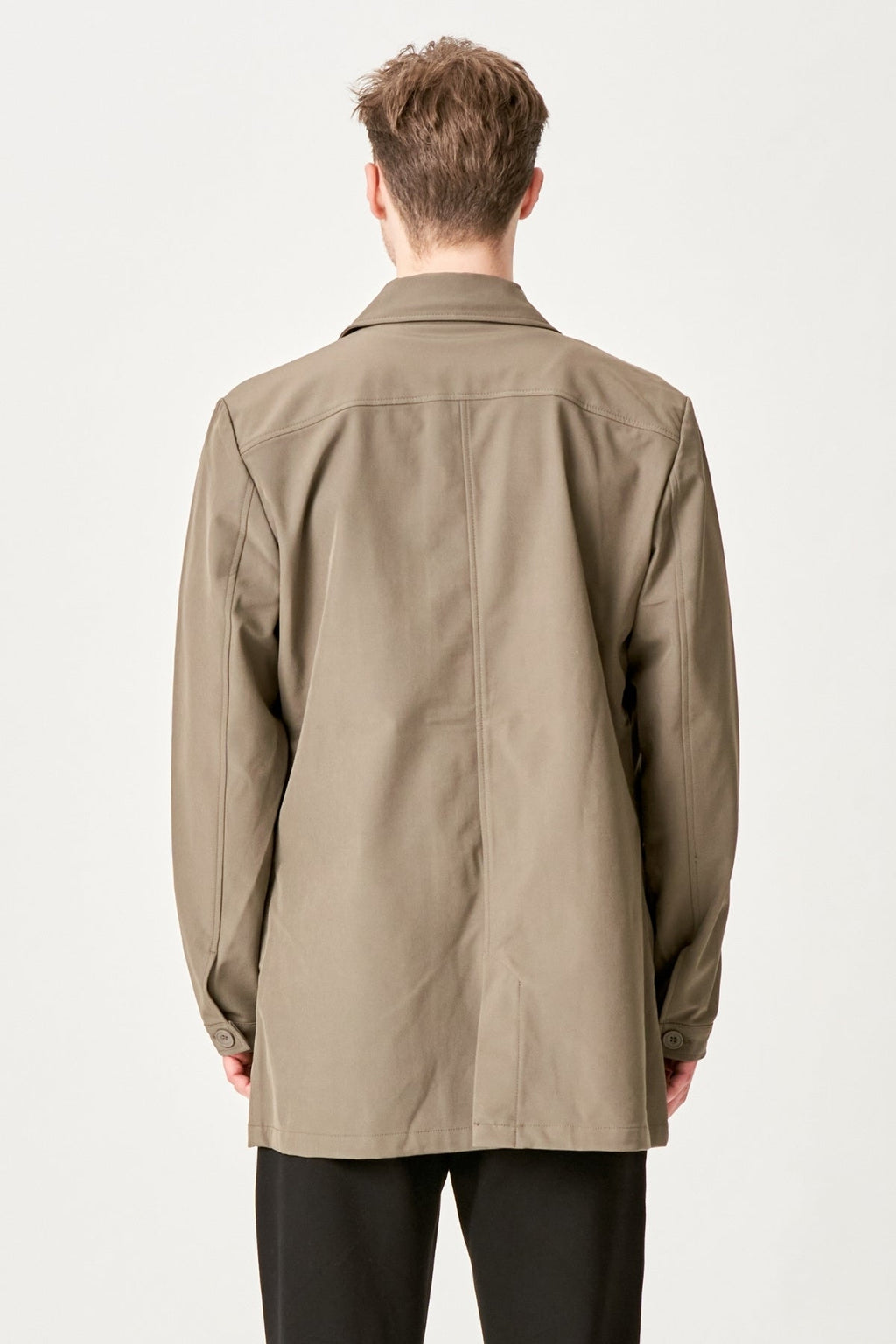 Oakland Coat - Olive foncé