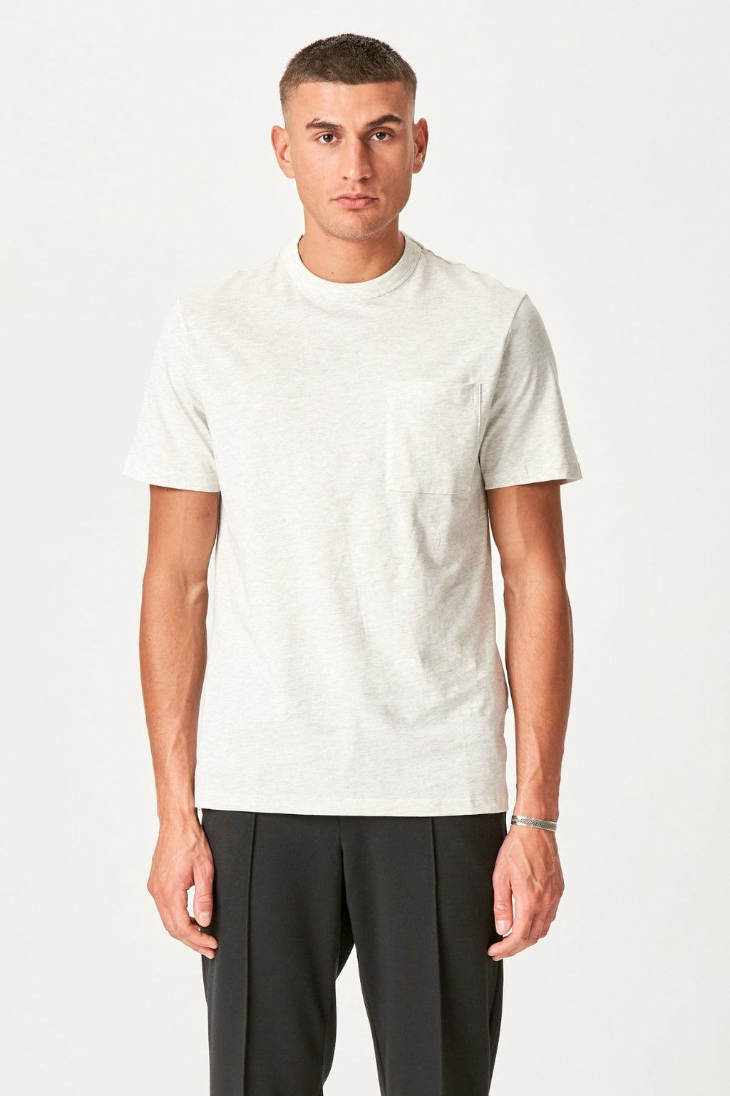 T-shirt With Pocket - Off-white