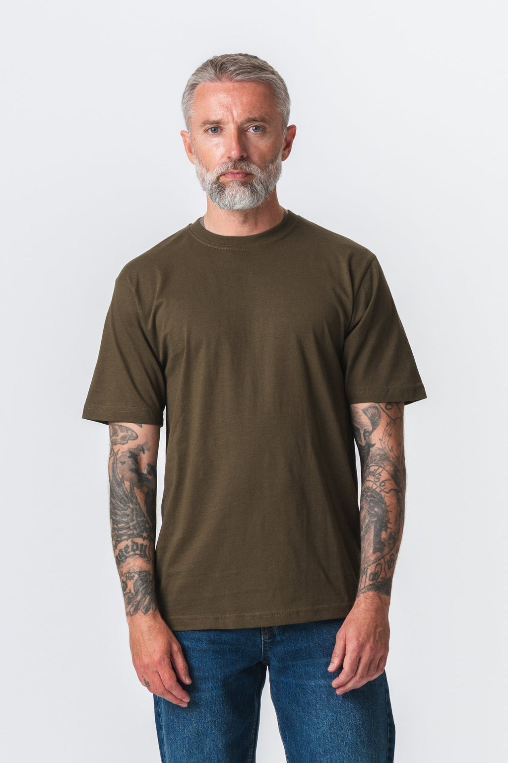 T-shirt surdimensionné - Olive