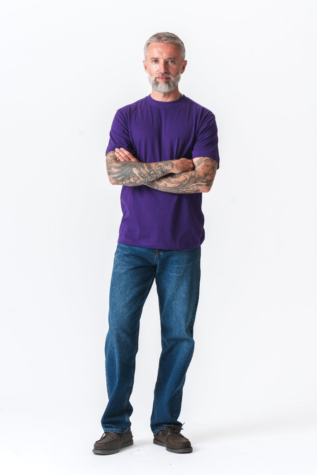 T-shirt surdimensionné - violet