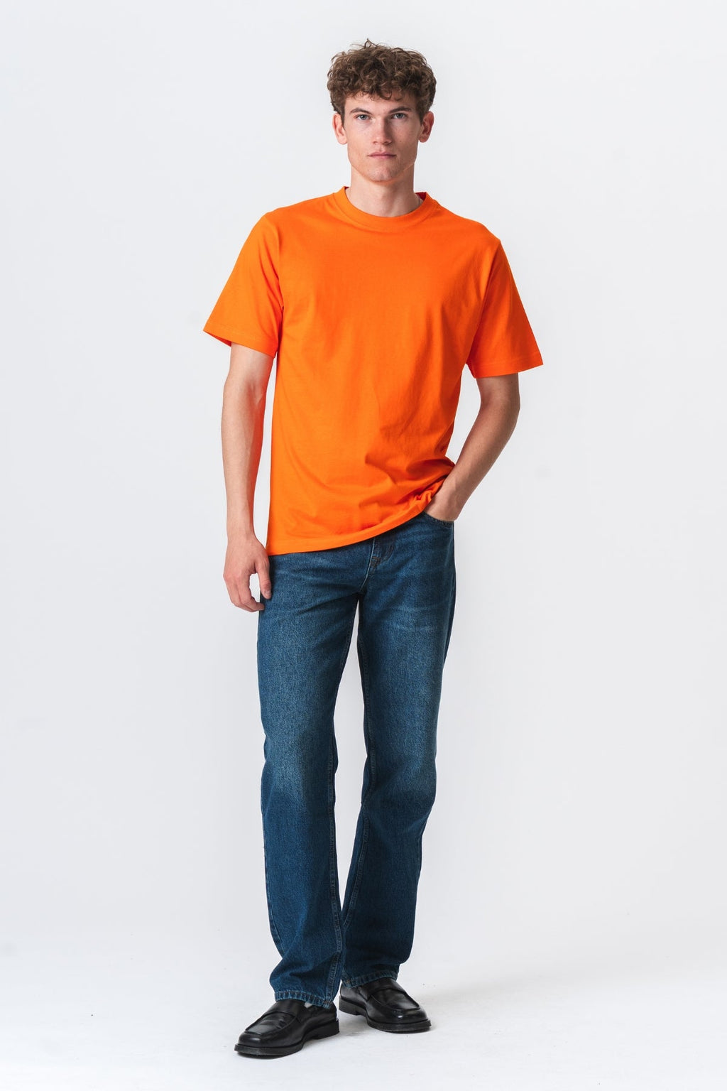 T-shirt surdimensionné - Orange