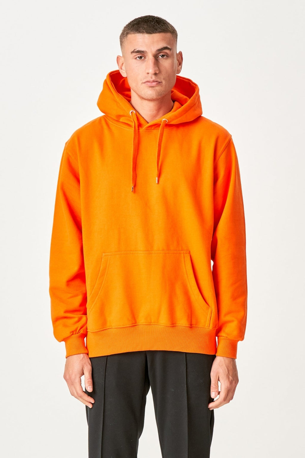 Sweat à capuche de base - Orange