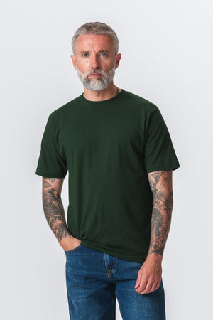 T-shirt surdimensionné - vert foncé