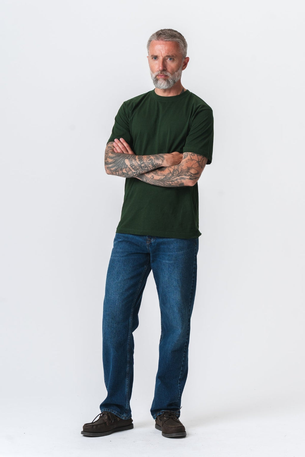 T-shirt surdimensionné - vert foncé