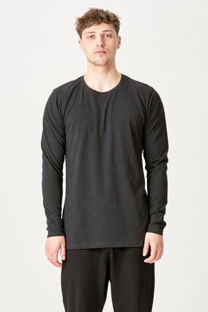 Long-sleeved Muscle T-shirt - Dark Gray