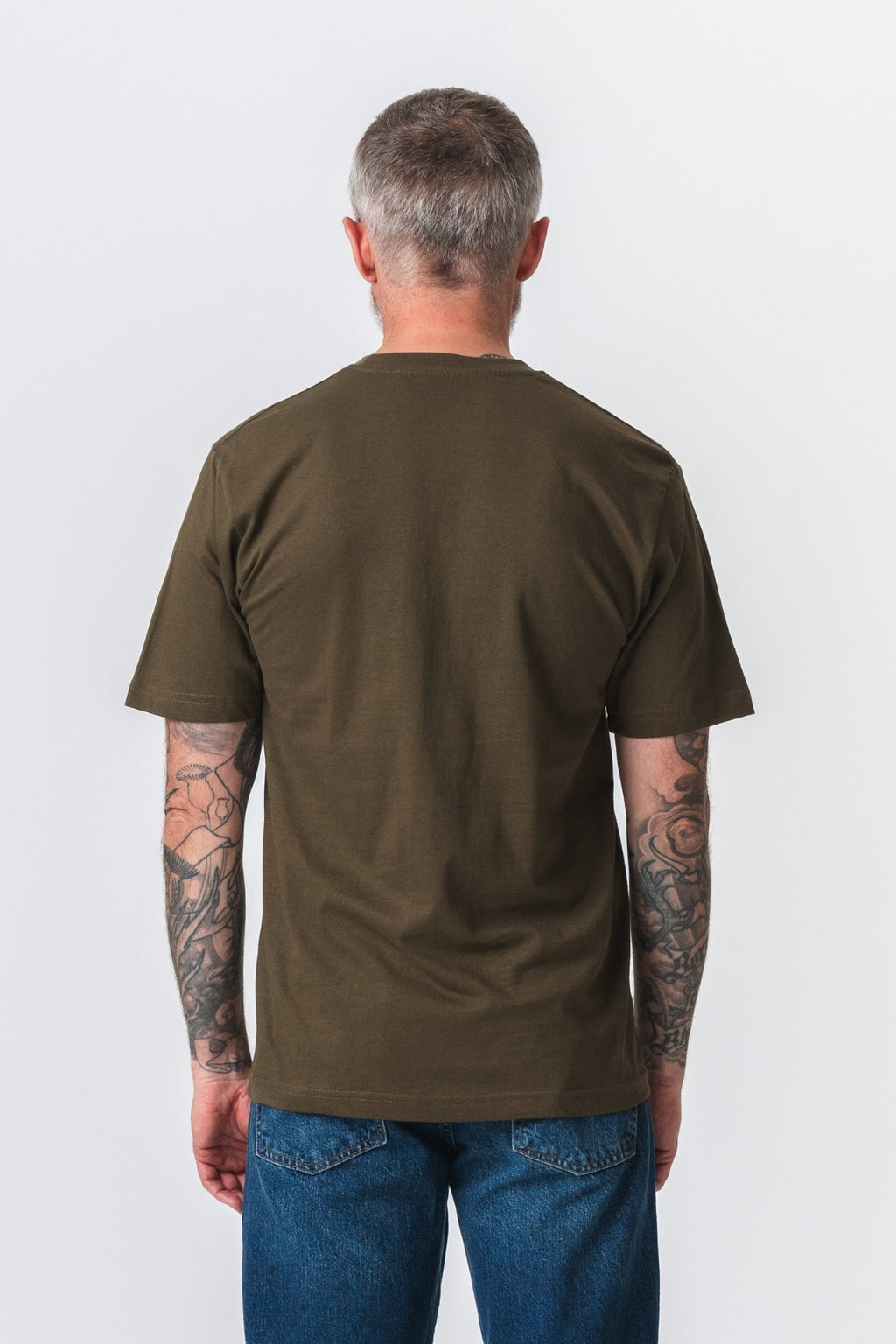 T-shirt surdimensionné - Olive