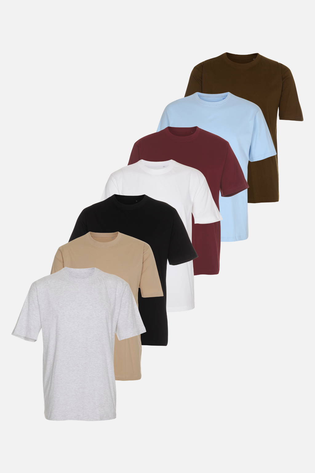 Oversized T-shirts - Forme de package (7 pc.)