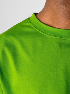 T-shirt surdimensionné - vert citron