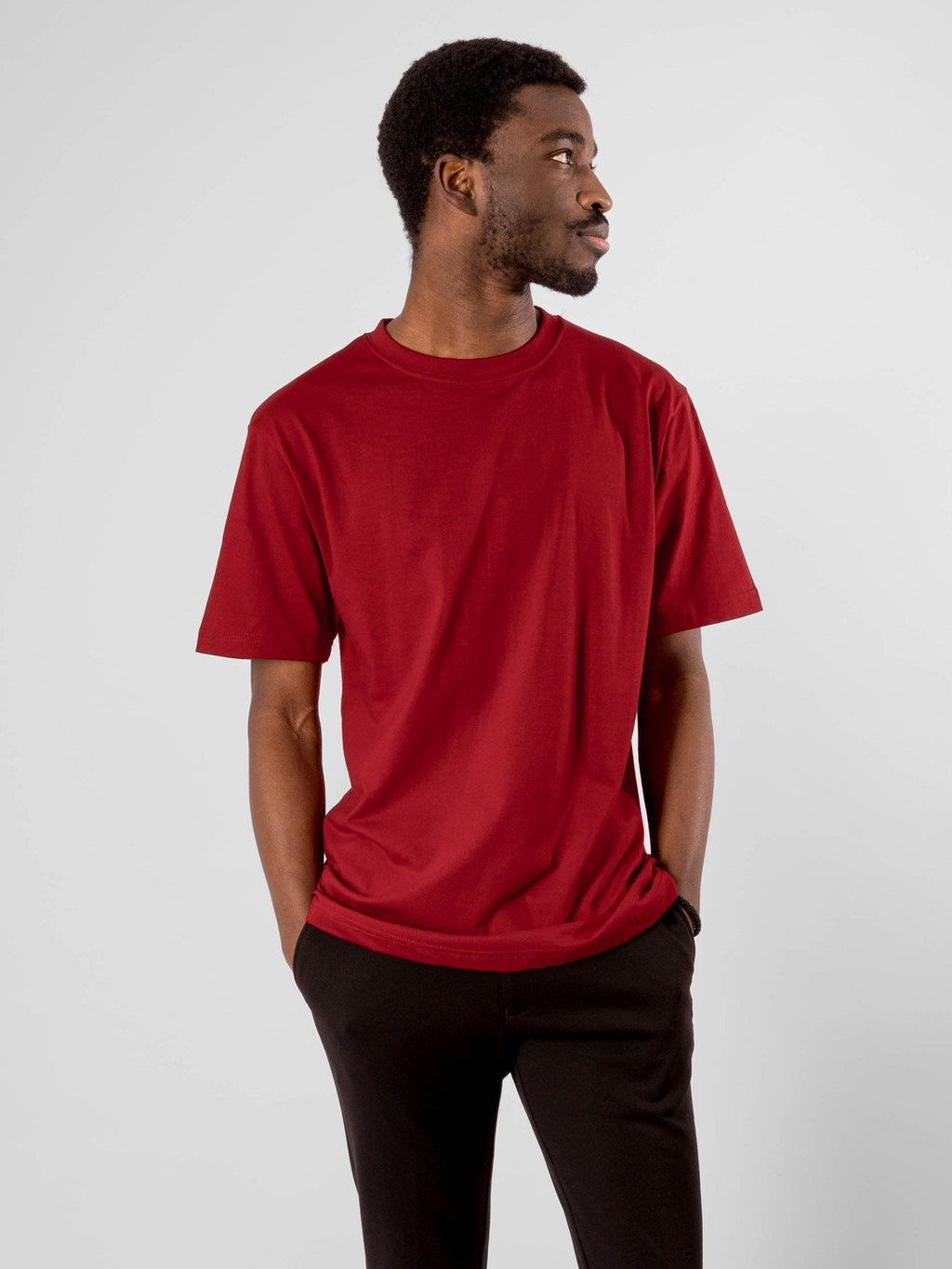 T-shirt surdimensionné - rouge