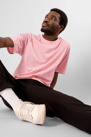 T-shirt surdimensionné - Rose