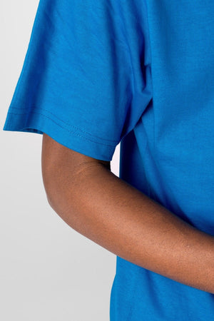 T-shirt surdimensionné - bleu turquoise