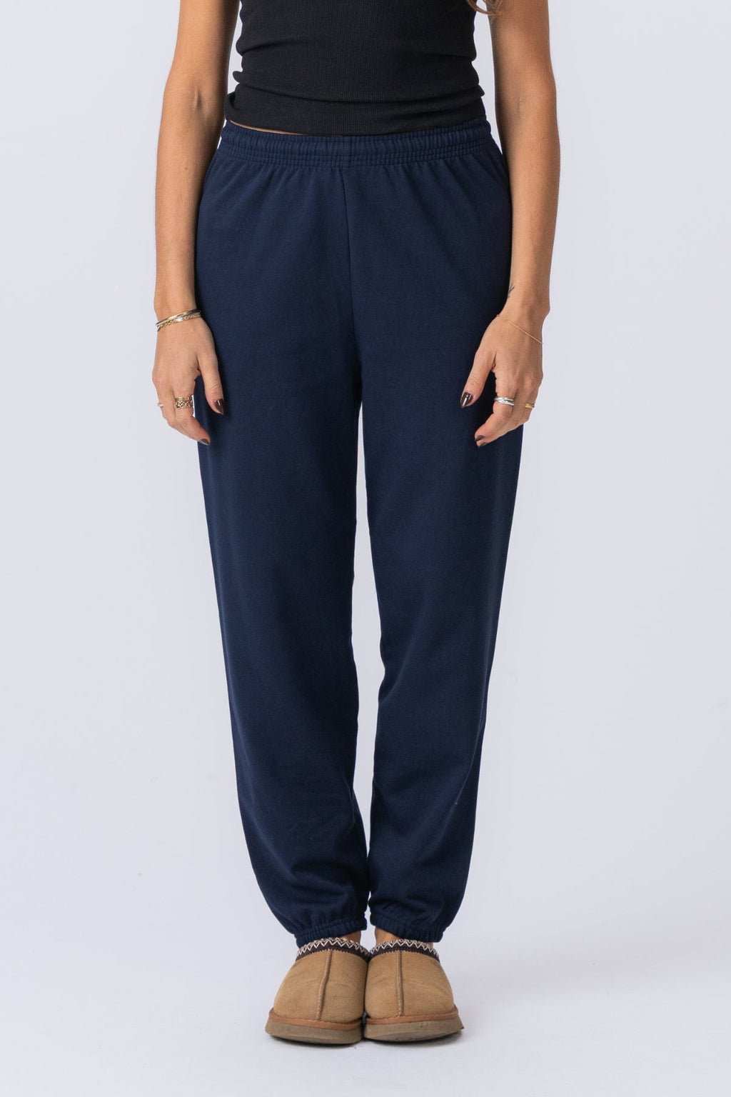 Pantalon de survêtement de base - Blue Navy (femmes)