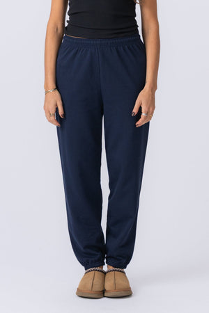 Pantalon de survêtement de base - Blue Navy (femmes)