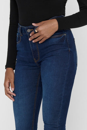 Jeans de performance - Blue Denim (High-Waist)