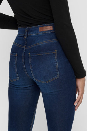 Jeans de performance - Blue Denim (High-Waist)