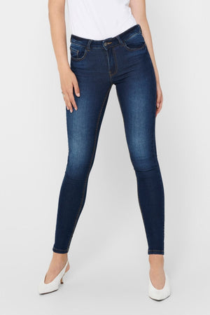 Jeans de performance - Blue Denim (Mid-Waist)