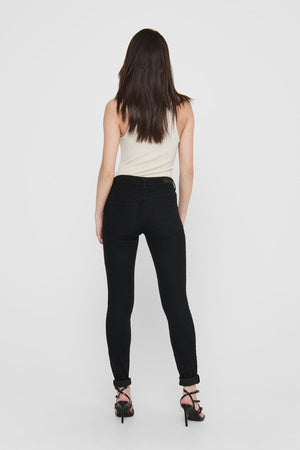 Jeans de performance - Black (Mid-Waist)