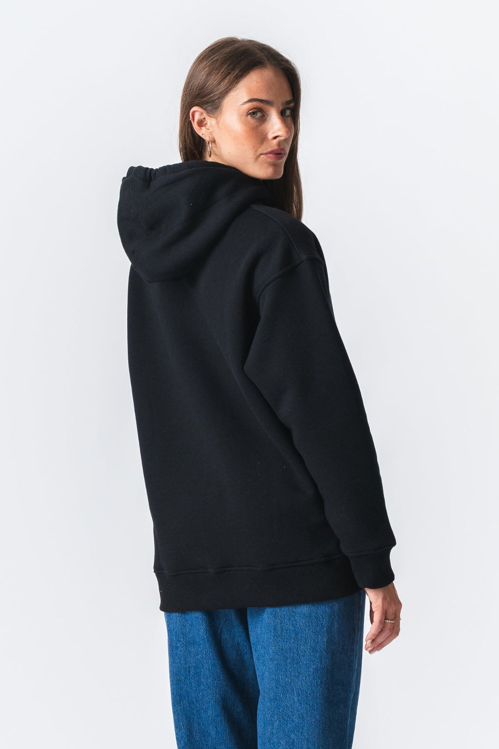 Stella Oversized Sweat à capuche - noir