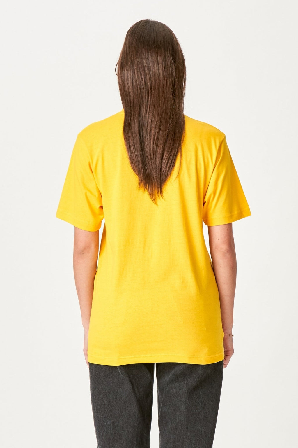 T-shirt surdimensionné - Jaune