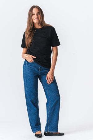 Boyfriend tee - noir