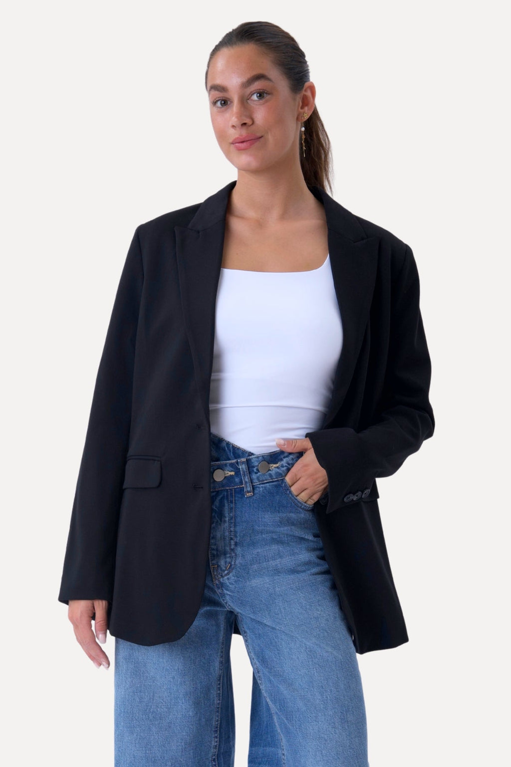 Blazer coupe classique - Marine