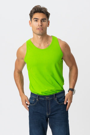 Basic Tanktop - Lime Green