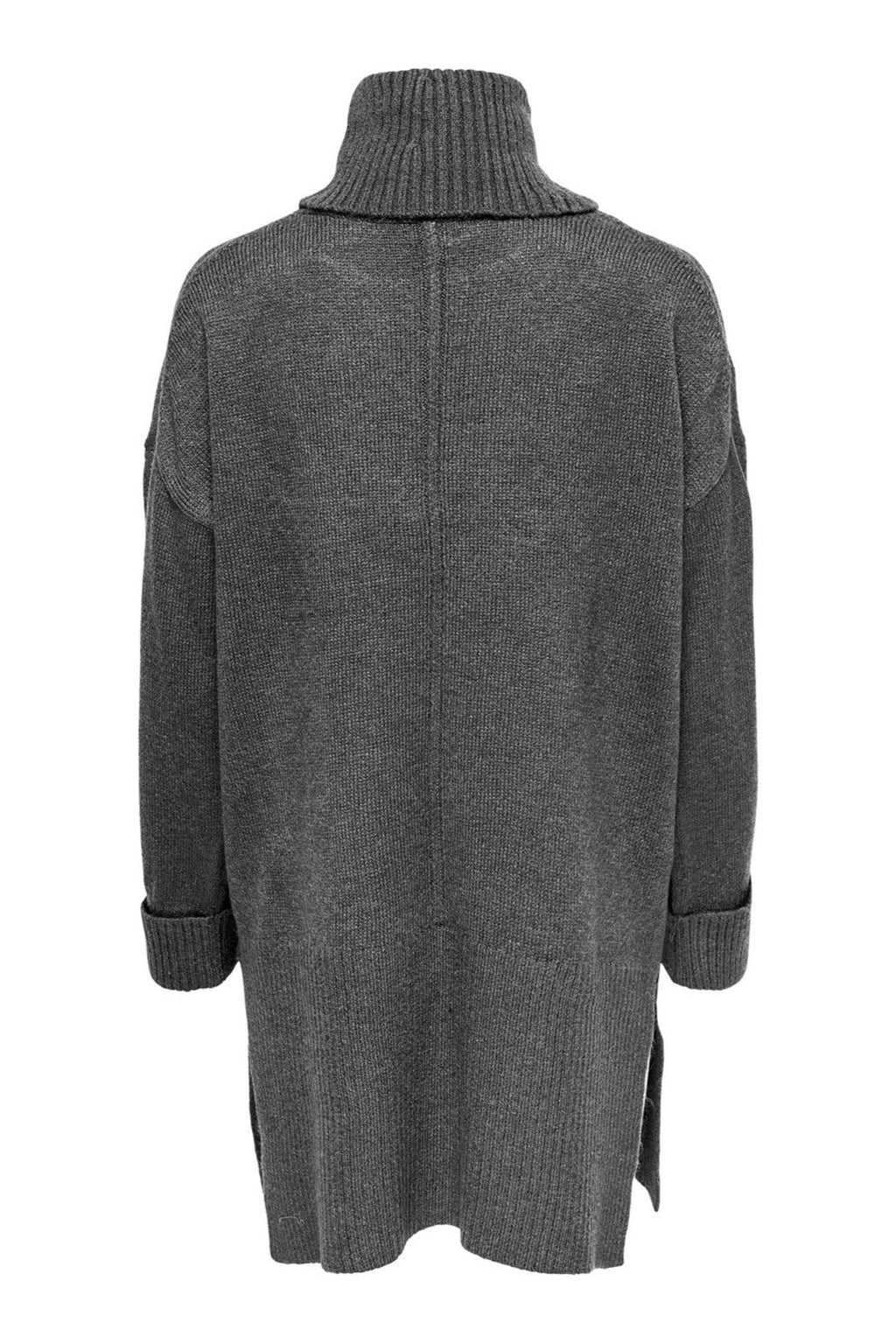 Tatiana Roll Neck Pullover - Gris foncé